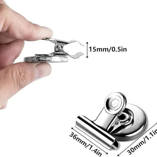 Strong office magnet clips