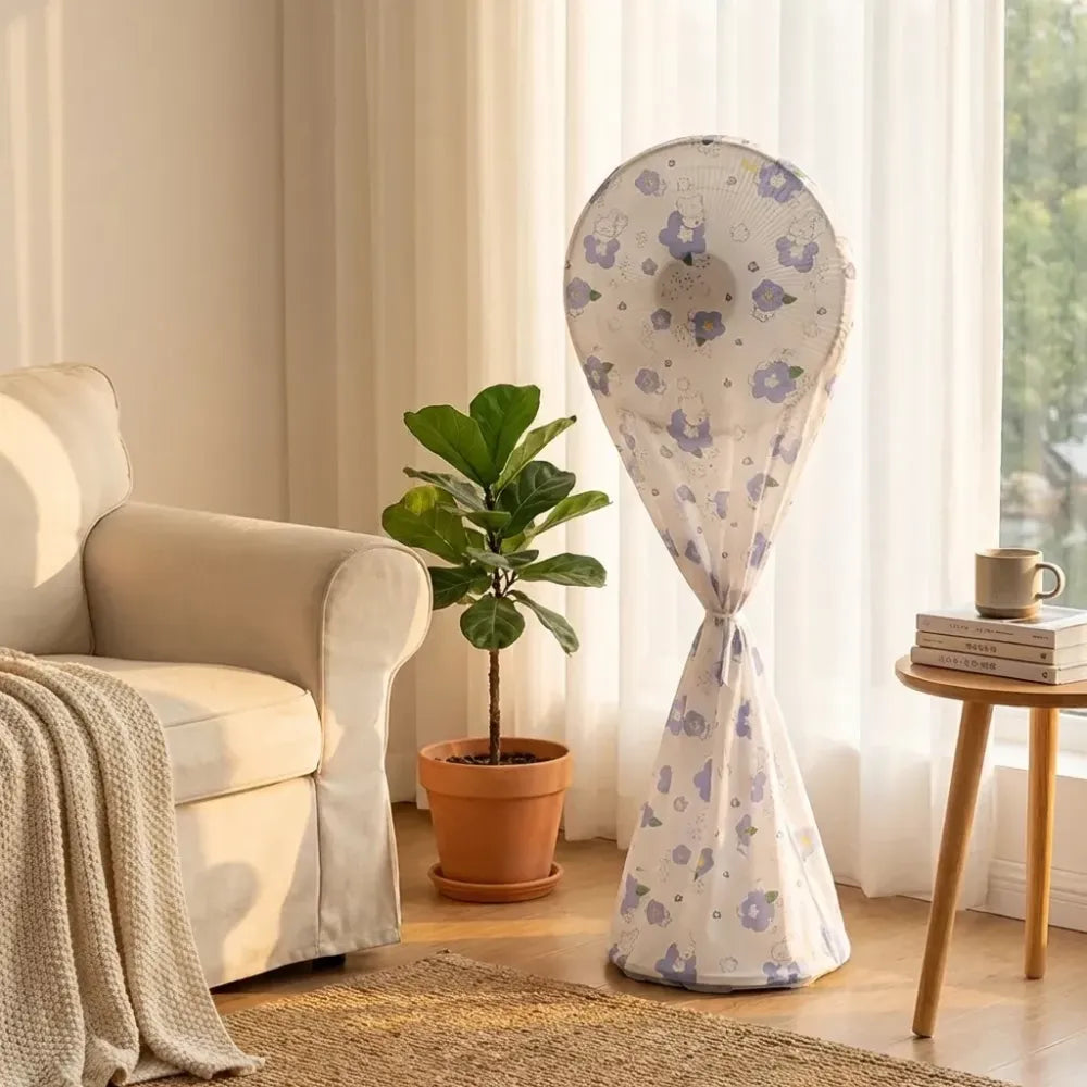 Stylish dustproof fan cover - home improvement