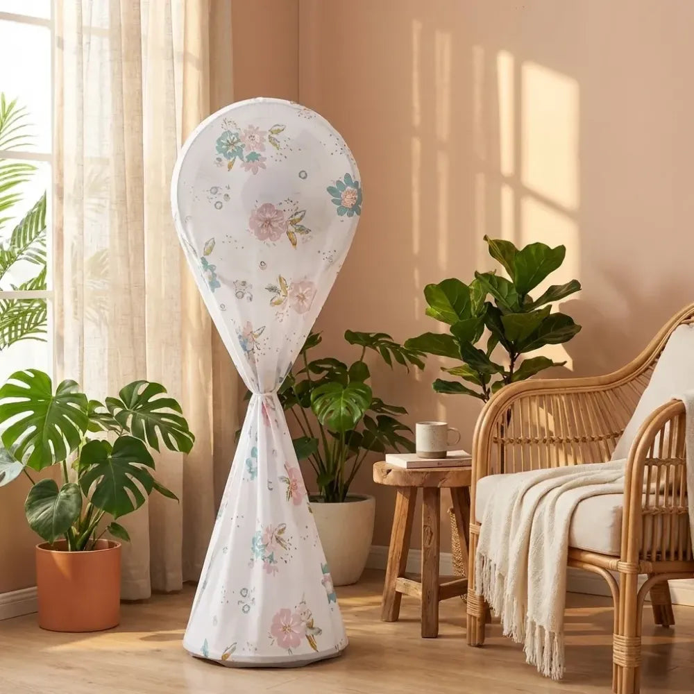Stylish dustproof fan cover - home improvement
