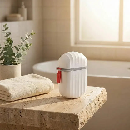 Stylish soap holder for travel - home improvement