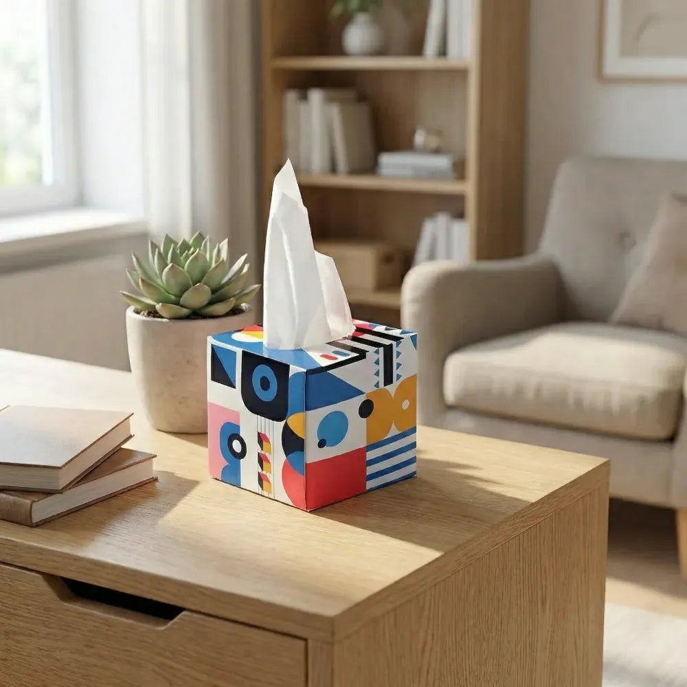 Stylish tissue cube box - home & kitchen