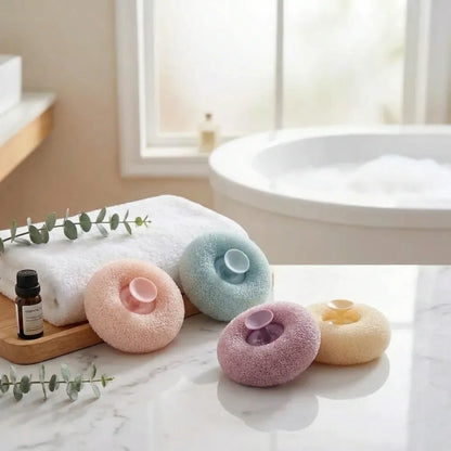 Sucker back scrubber