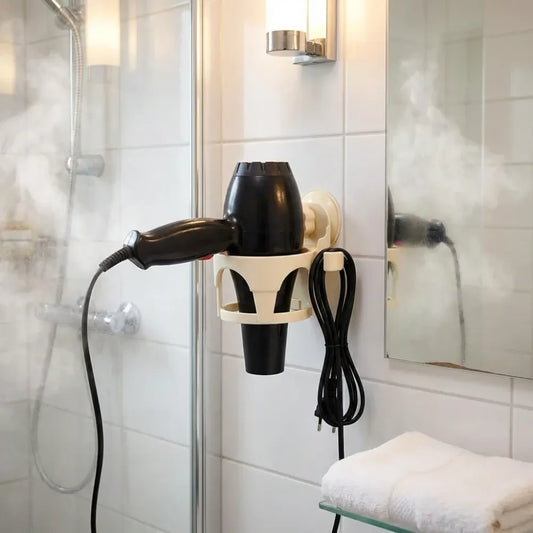 Suction cup hair holder - home improvement