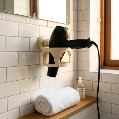 Suction cup hair holder - home improvement