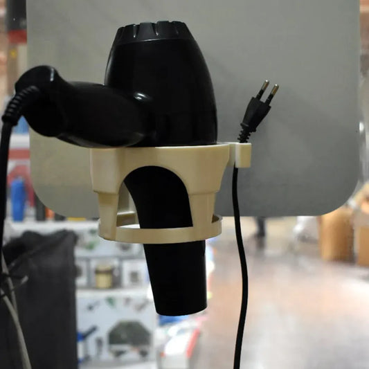 Suction cup hair holder - home improvement