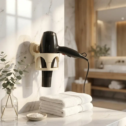 Suction cup hair holder - home improvement