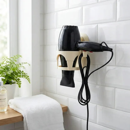 Suction cup hair holder - home improvement
