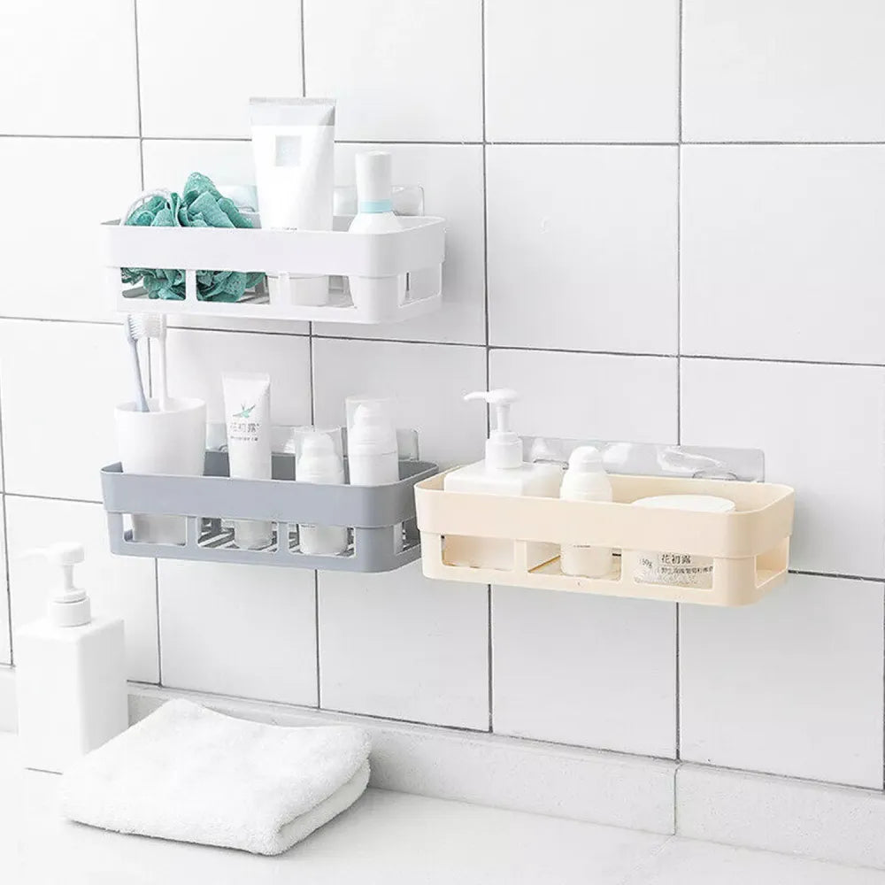 Suction cup shower caddy