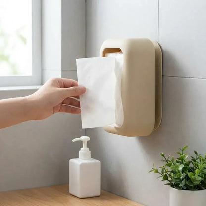 Suction cup silicone tissue box – square