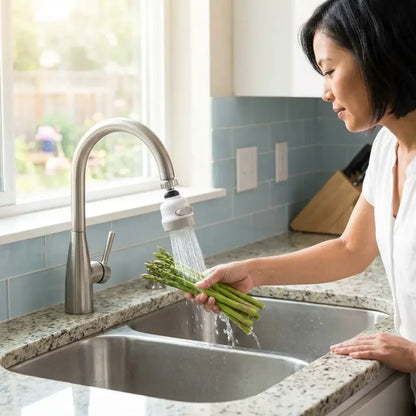 Sulfur abs 360° rotating faucet - home essentials
