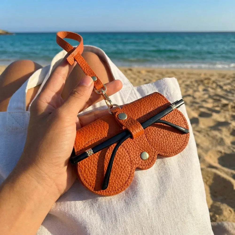 Sunglasses eyewear case artificial leather cover (pack of 2/4/6)