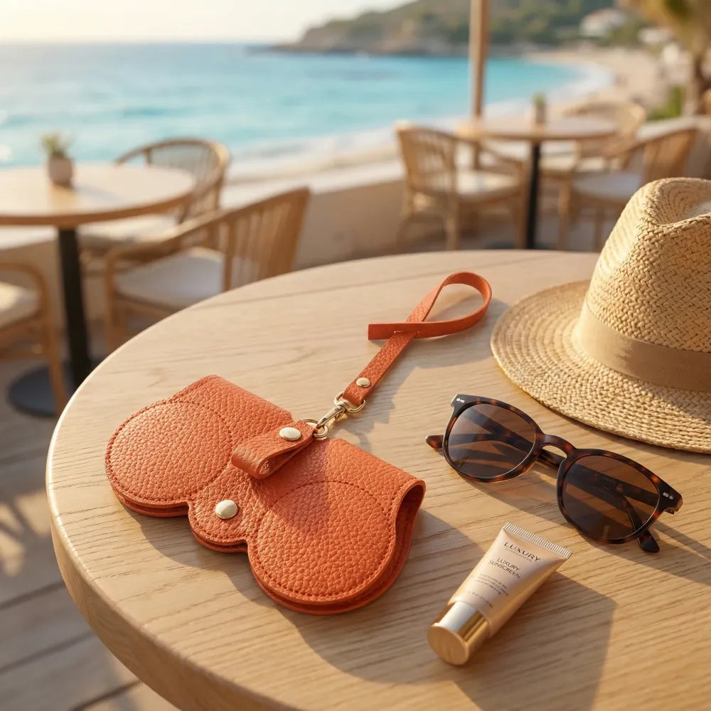 Sunglasses eyewear case artificial leather cover (pack of 2/4/6)