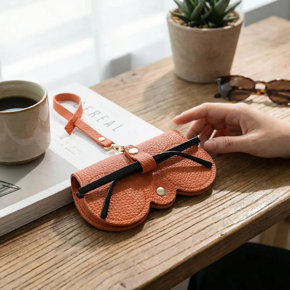 Sunglasses eyewear case artificial leather cover (pack of 2/4/6)