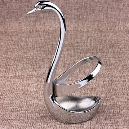 Swan fork holder with set