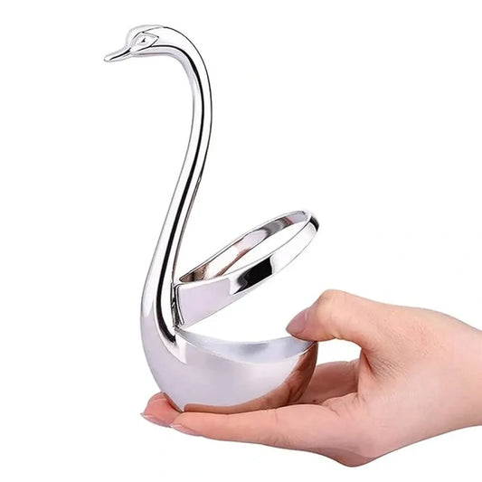Swan fork holder with set