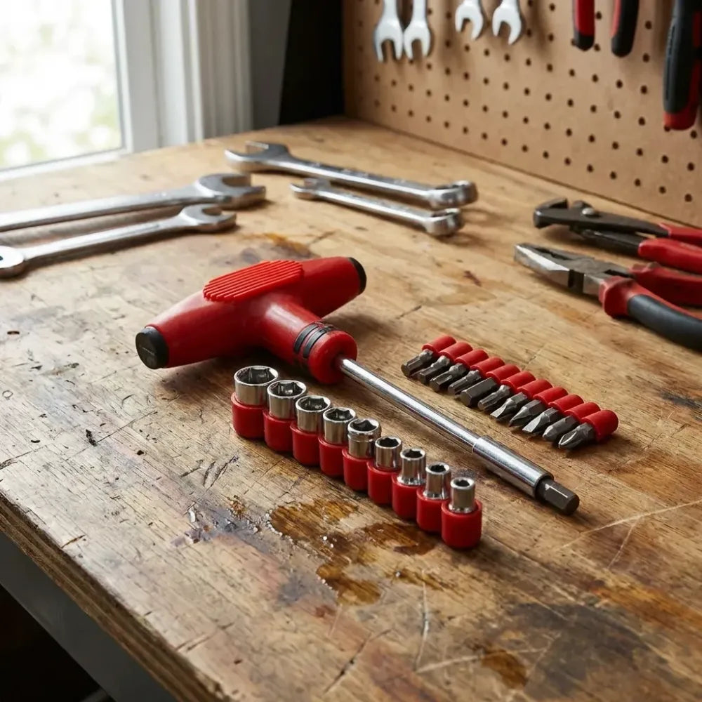 T-shape screwdriver ratchet set – 24pcs