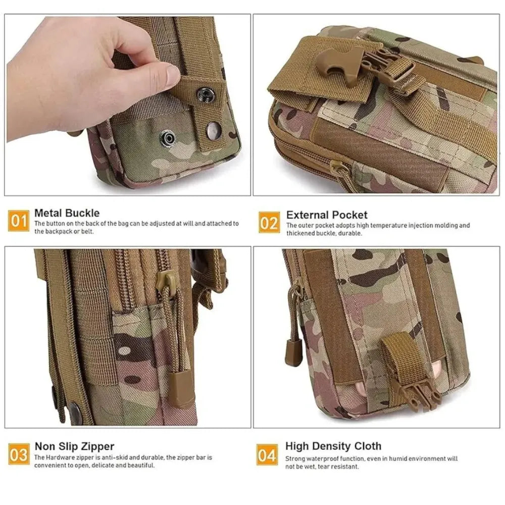 Tactical molle waist bag – 1 pc