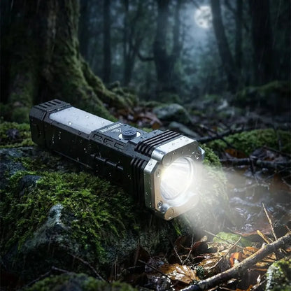 Tactical survival flashlight