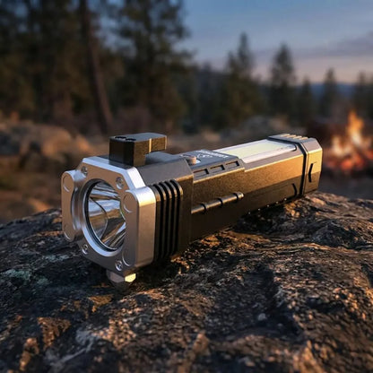Tactical survival flashlight
