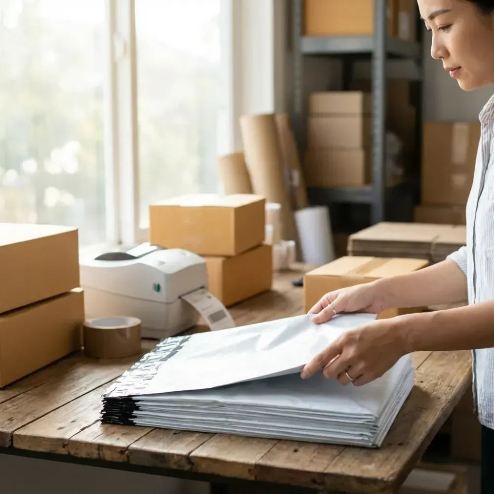 Tamper-proof courier bags - office