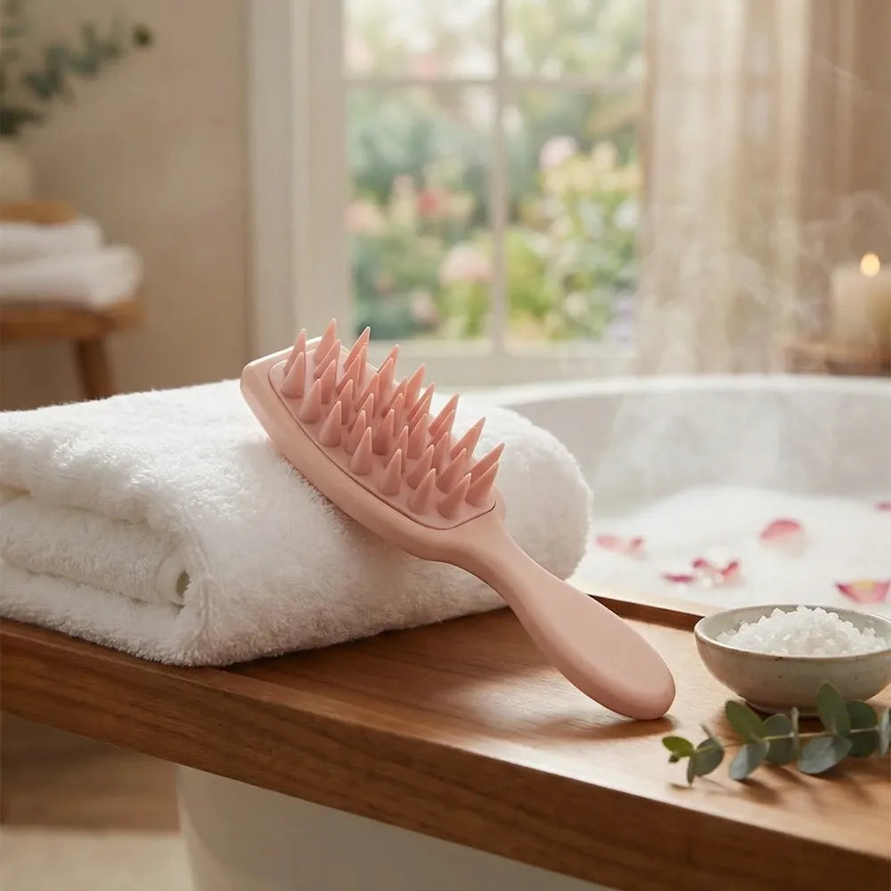 Tangle-free hair comb