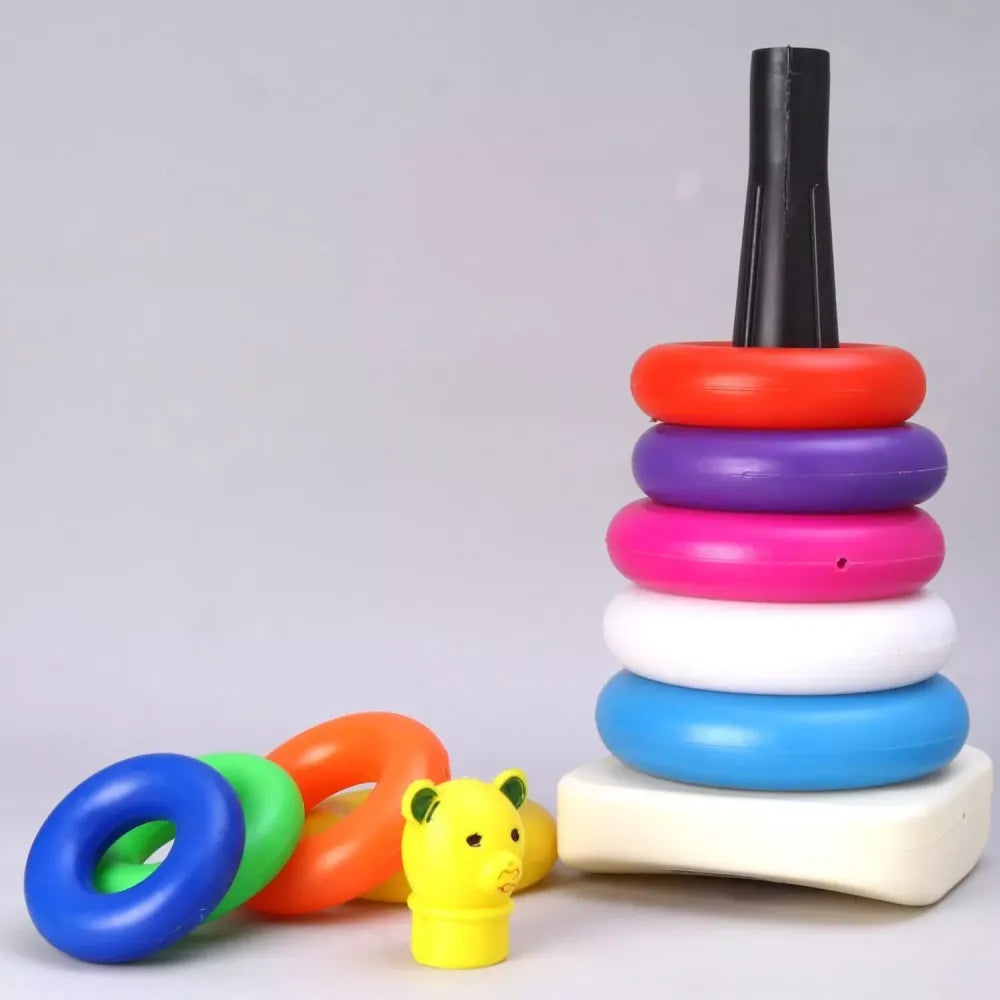 Teddy bear stacking rings