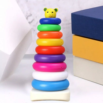 Teddy bear stacking rings - toys