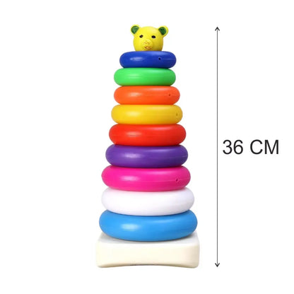 Teddy bear stacking rings - toys