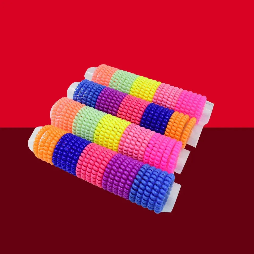 Telephone wire hair ties - home improvement