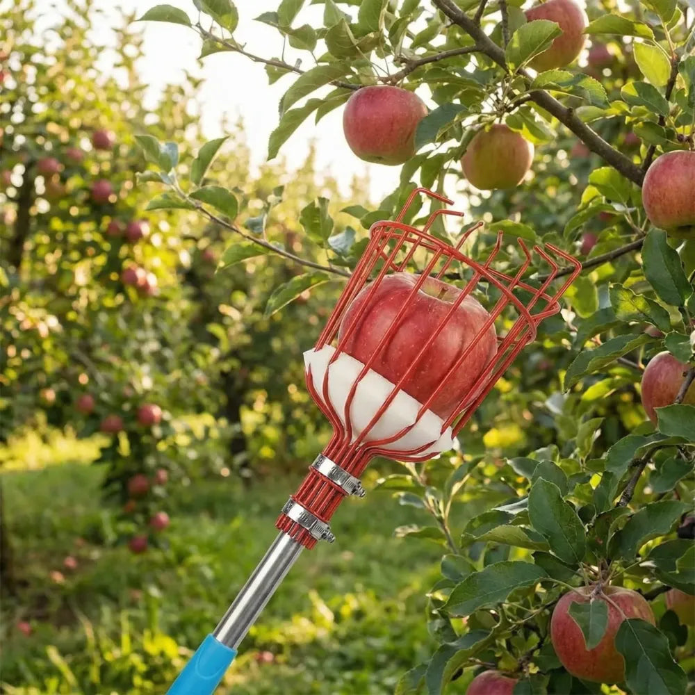 Telescopic fruit picker