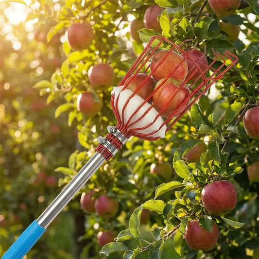 Telescopic fruit picker