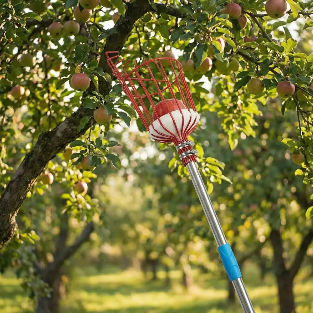 Telescopic fruit picker