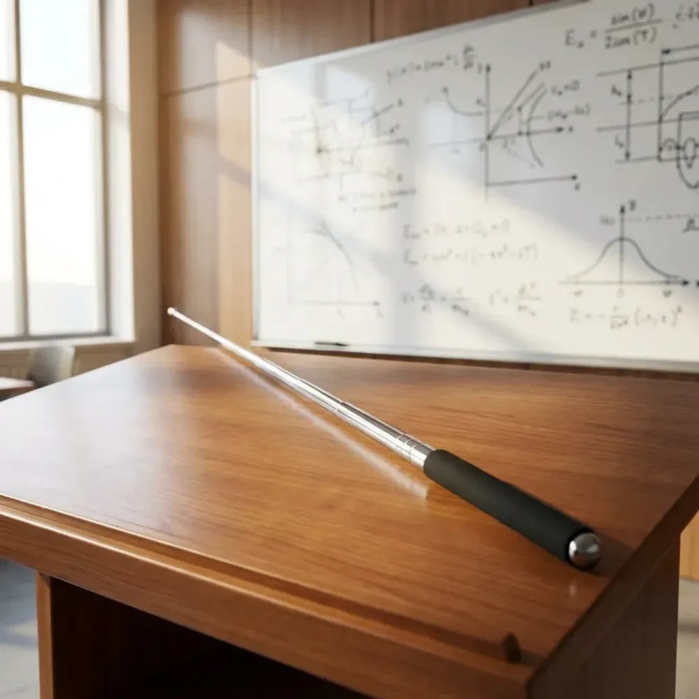 Telescopic self-defense pointer