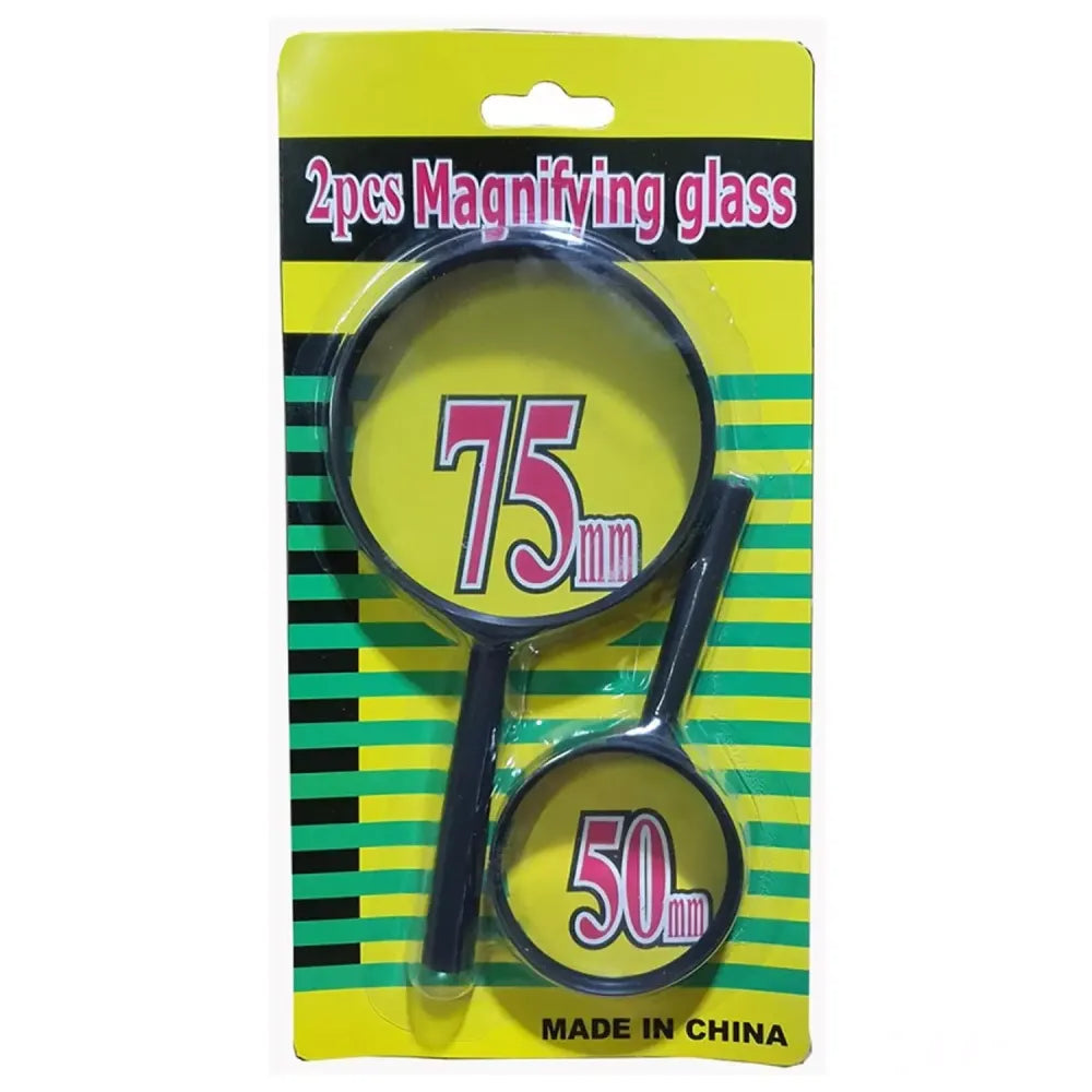Tempered glass magnifier set