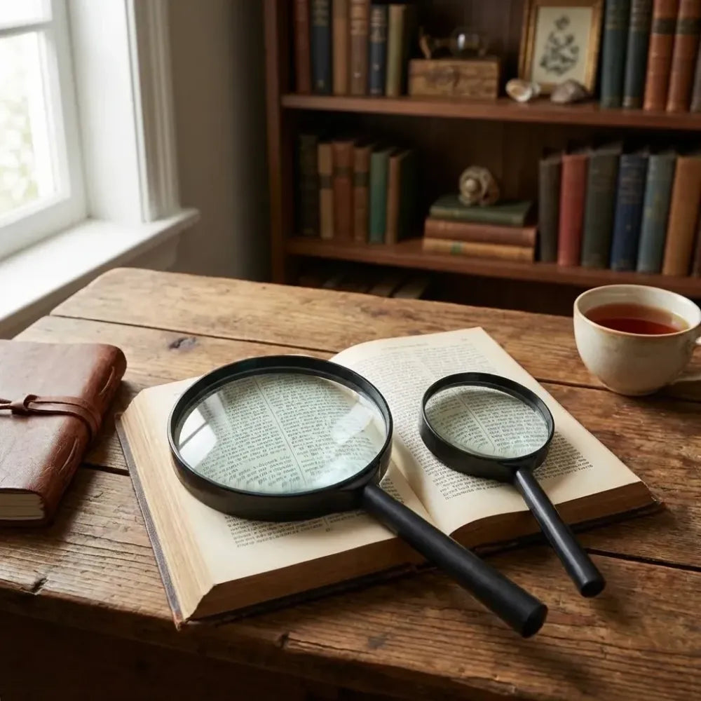 Tempered glass magnifier set - home improvement