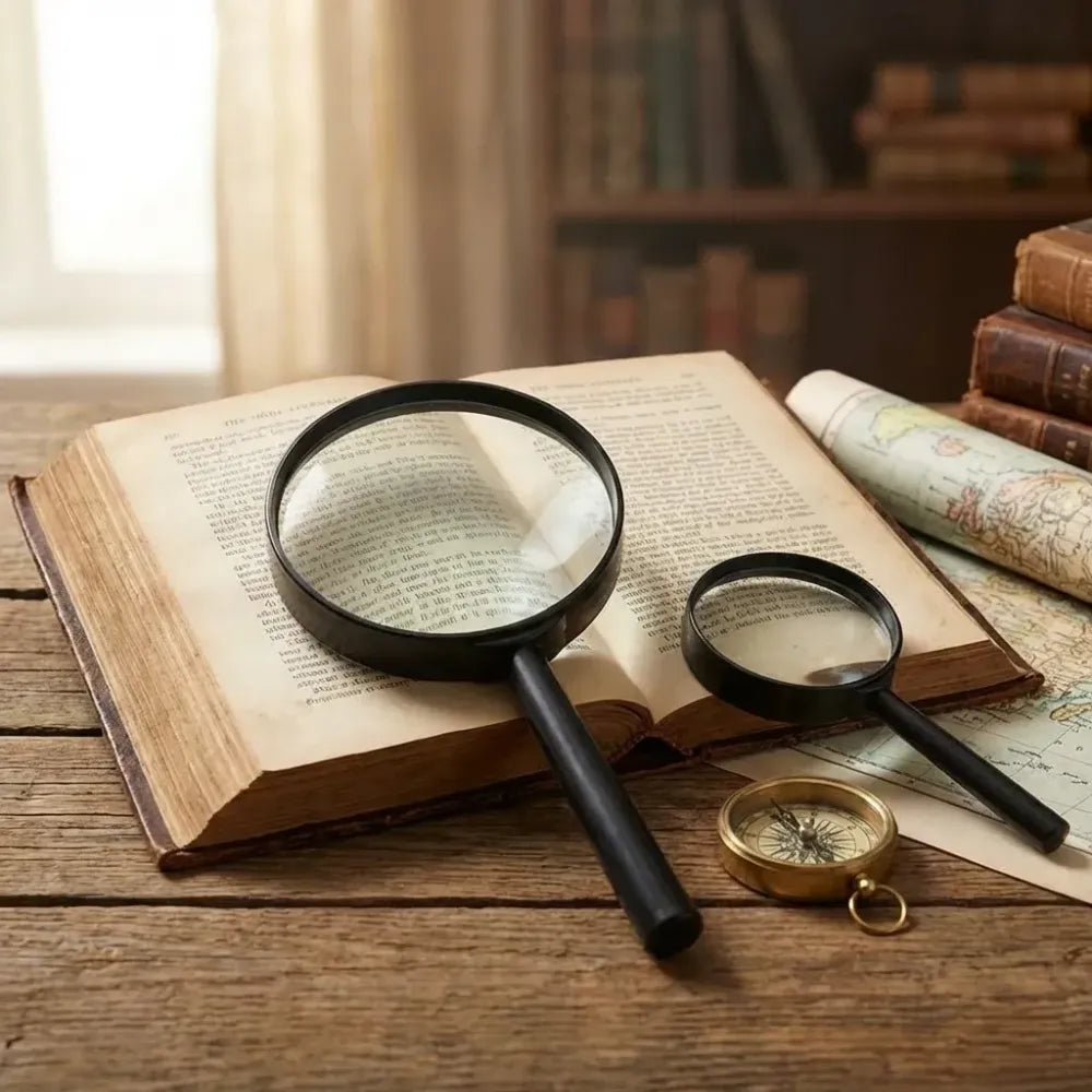 Tempered glass magnifier set - home improvement