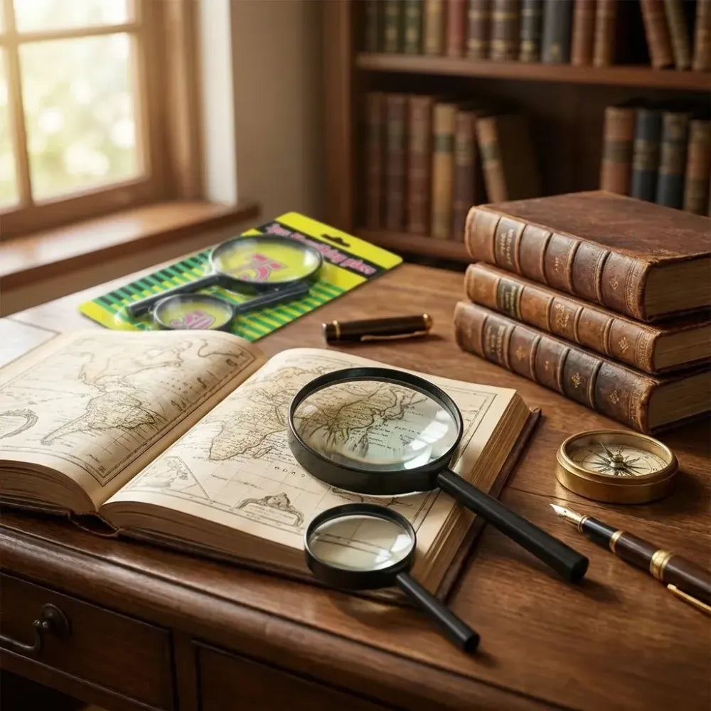 Tempered glass magnifier set - home improvement