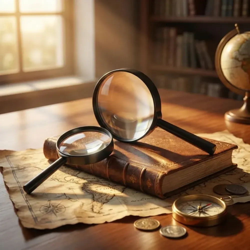 Tempered glass magnifier set - home improvement