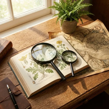 Tempered glass magnifier set - home improvement