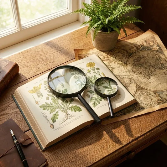 Tempered glass magnifier set - home improvement