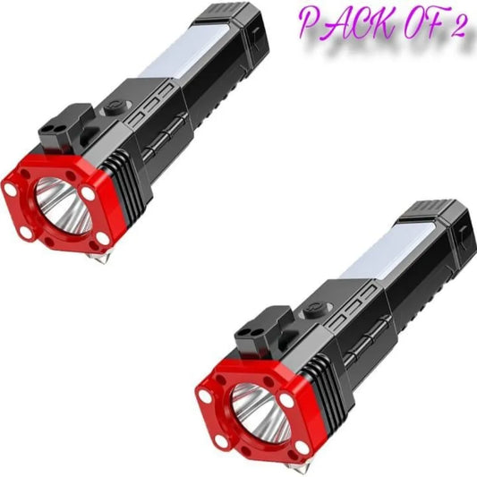The portable led flashlight (pack of 2)