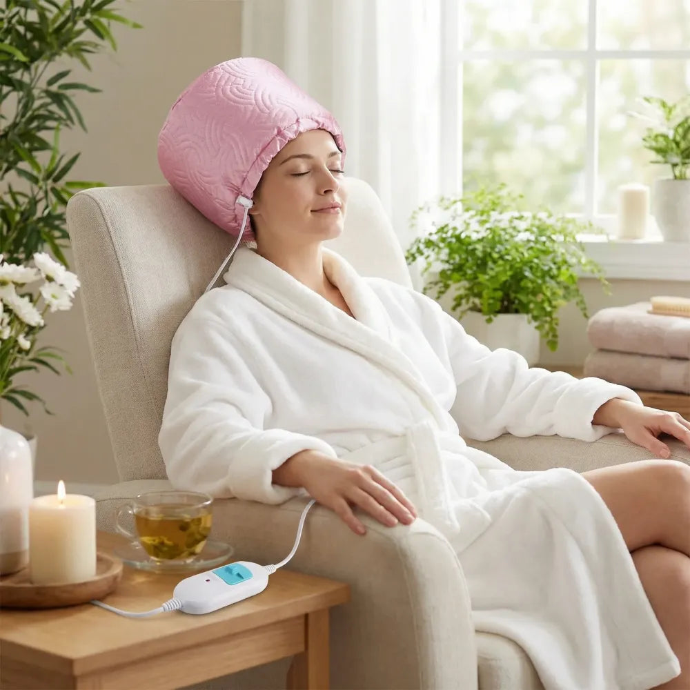 Thermal hair spa cap - health & beauty