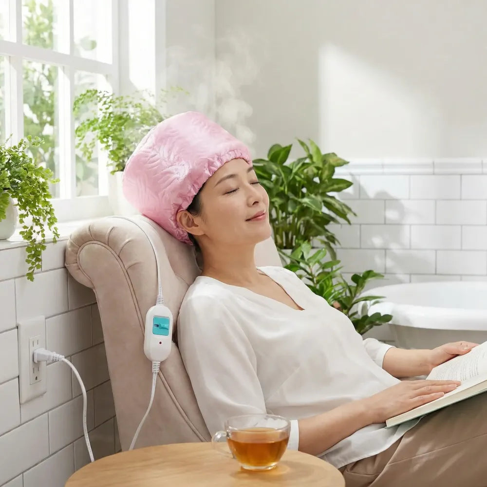 Thermal hair spa cap - health & beauty