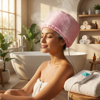 Thermal hair spa cap - health & beauty