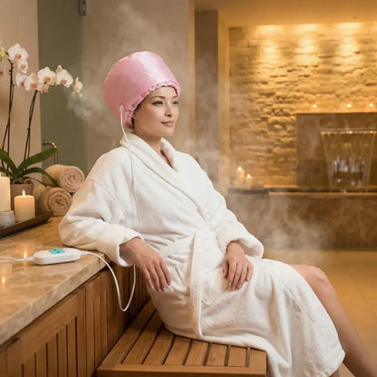 Thermal hair spa cap - health & beauty