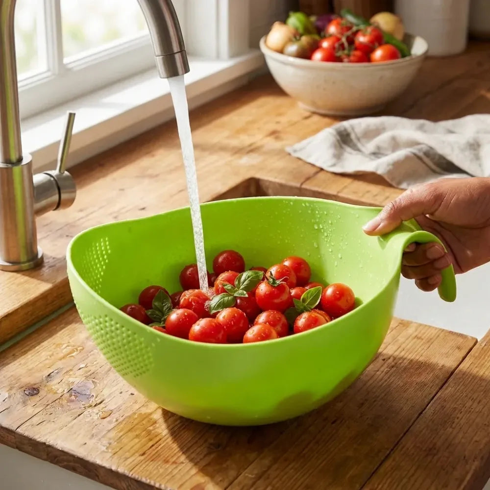 Thick rice drain basket - home & kitchen