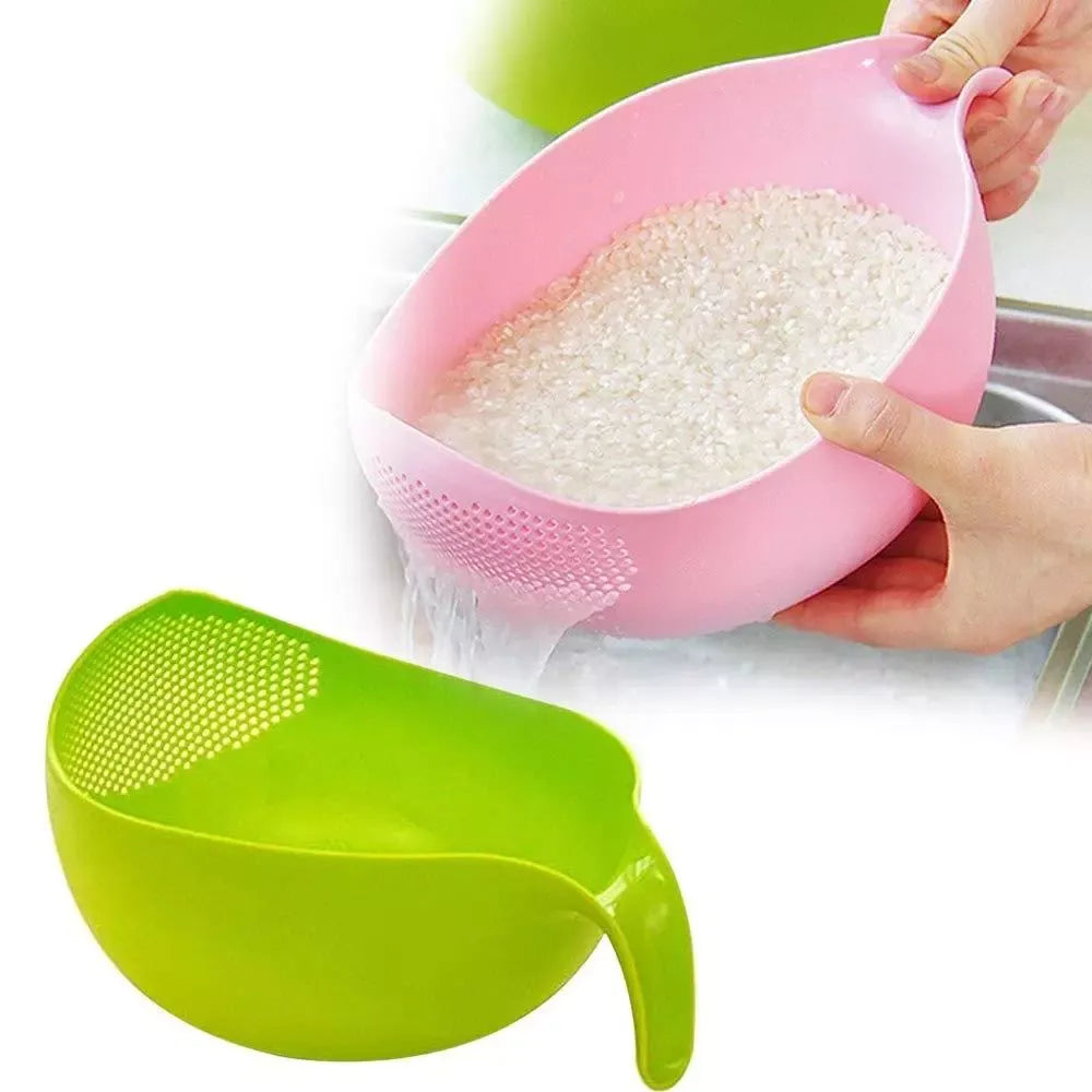 Thick rice drain basket - home & kitchen