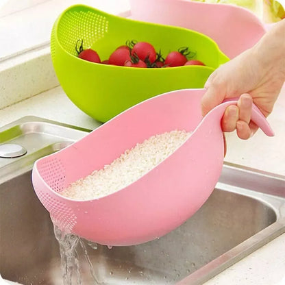 Thick rice drain basket - home & kitchen
