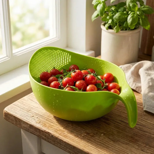 Thick rice drain basket - home & kitchen