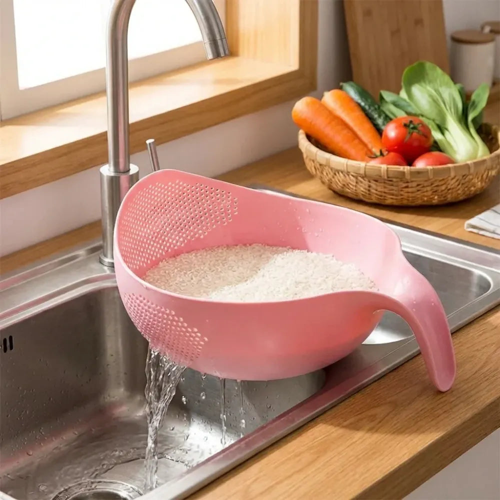 Thick rice drain basket - home & kitchen